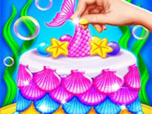 Mermaid Cake Design Fun