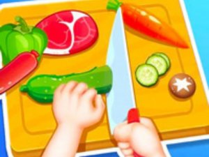 Kids Happy Kitchen Cooking Game