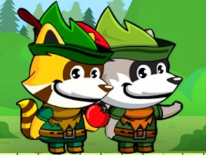 Raccoon Brothers Corn Quest