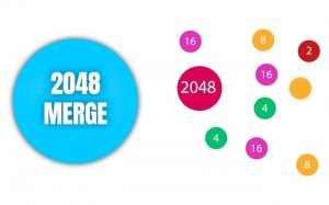 2048 Merge: Classic Number Puzzle Game Online