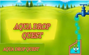 Aqua Drop Quest - Water Puzzle Challenge Online Game