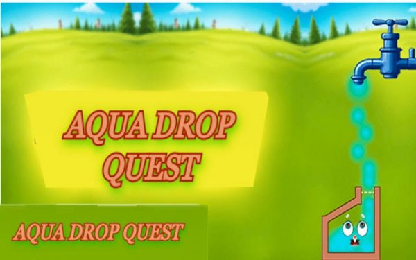 Aqua Drop Quest - Water Puzzle Challenge Online Game