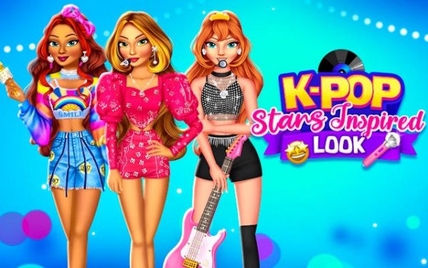 K-Pop Stars Inspired Look Makeover Game Online