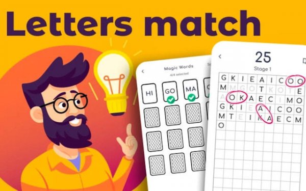 Letters Match - Word Puzzle Game Online