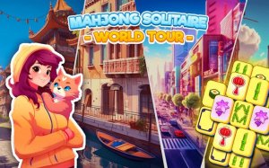 Mahjong Solitaire World Tour Online Puzzle Game