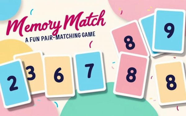 Memory Match: Fun Pair Matching Game Online