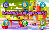 Organize The Alphacasual Game - Online Letter Learning Puzzle