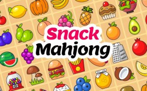 Snack Mahjong Puzzle Online Game