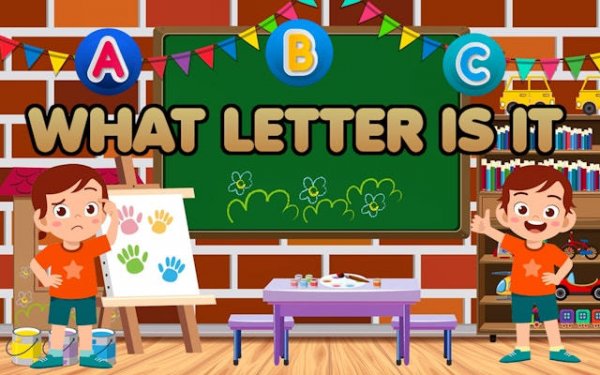 What Letter is It? - Alphacasual Online Learning Puzzle Game