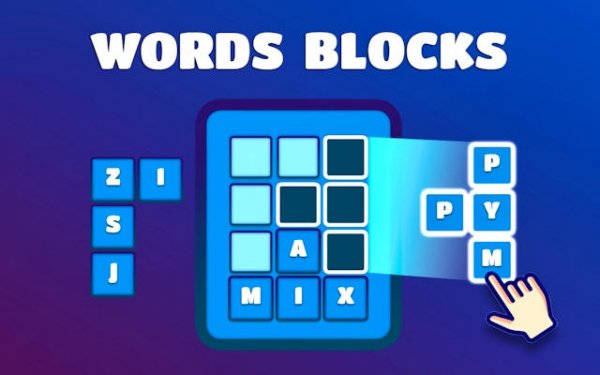 Words Blocks - Word Puzzle Game Online