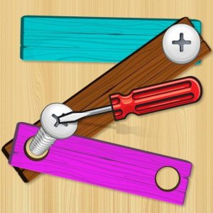 Unscrew Wood Puzzle Brain Teaser