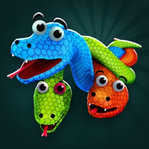 Tangled Snakes Sort Puzzle