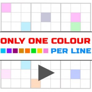 Color Sudoku Logic Puzzle